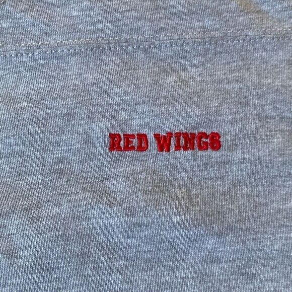 VTG Streetwear NHL T-Shirt Detroit Red Wings LARGE Pro Edge - Picture 4 of 7